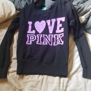 Love pink sweater